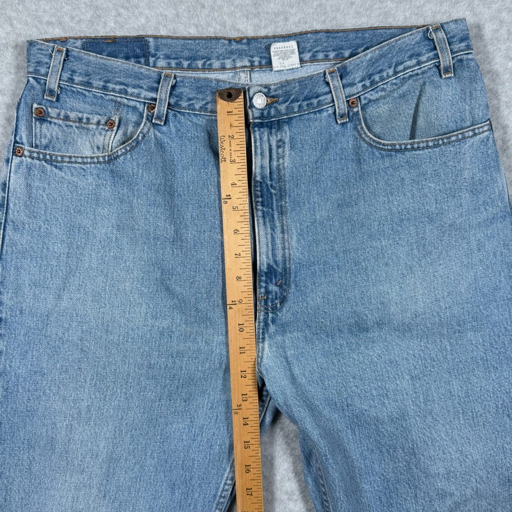 Vintage Levis 505 Straight Leg Jeans Mens Blue Denim 2001 Y2k 40x32 (Fits 38x30) - Picture 6 of 16